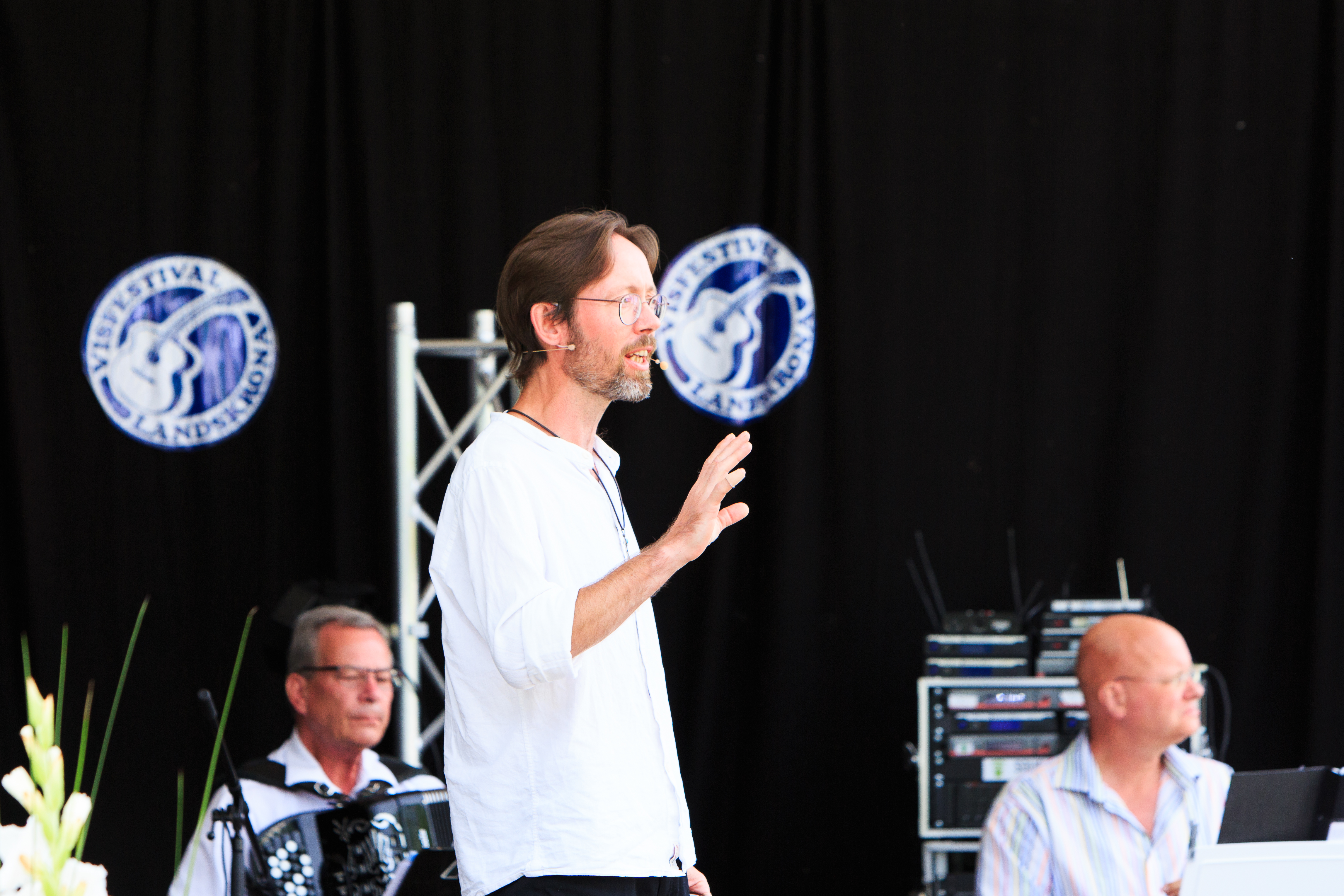 Den Gyllene Freden, från vänster till höger; Ingvar Nilsson, Samuel Trygger och Sven Bornemark.